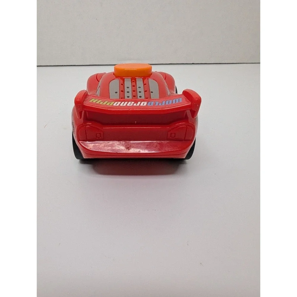 Disney Pixar Cars Lightning McQueen Toy Car w/ Light Up Hood Button 5